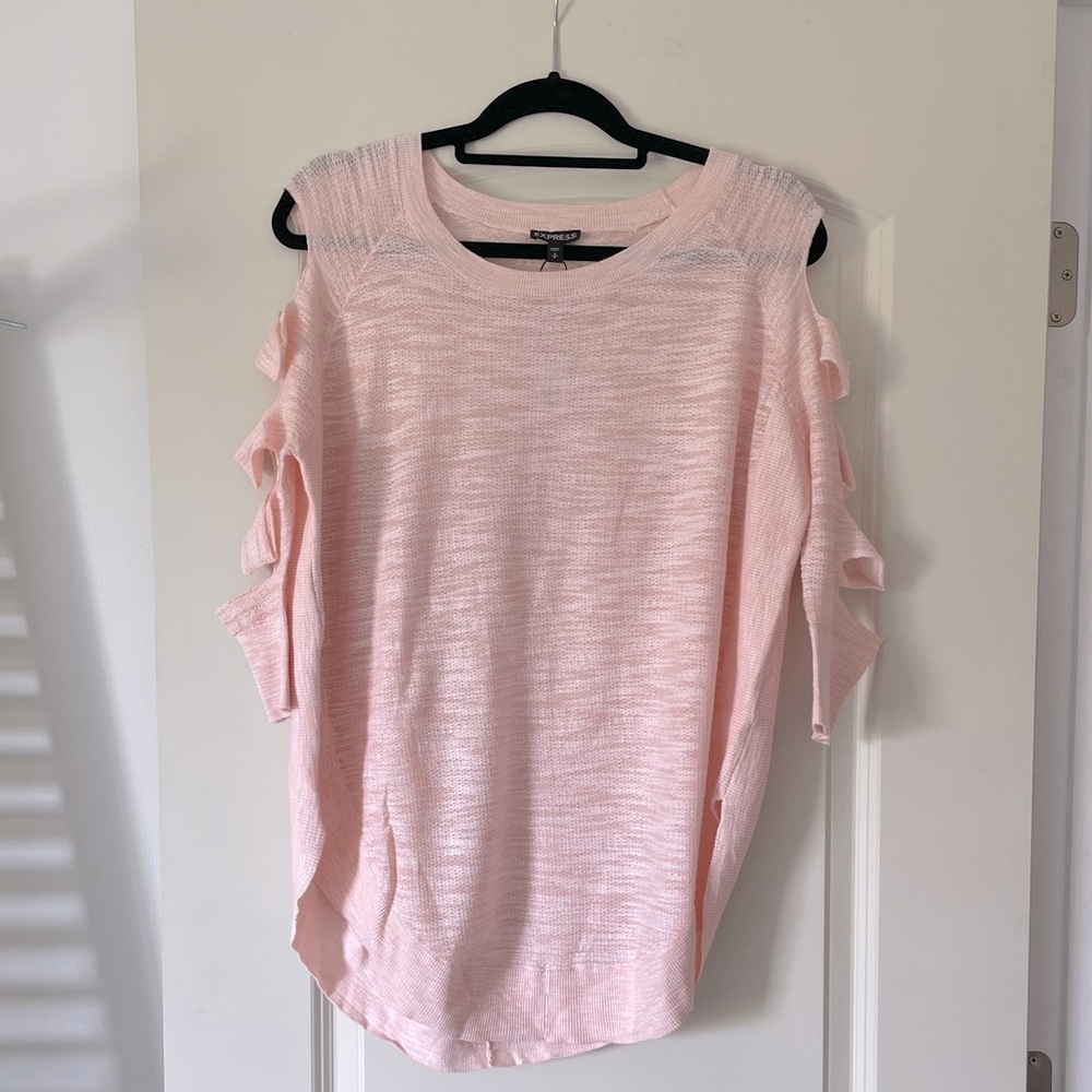 NWT Express Cutout Oversized Sweater